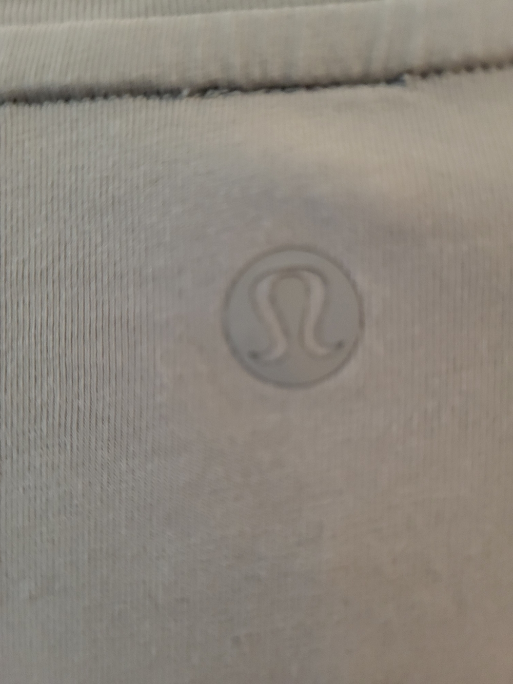 Lululemon Athletica Pleats and Thank you Long Sleeve Shirt In 'Vapor' - Size 8 - Picture 6 of 6
